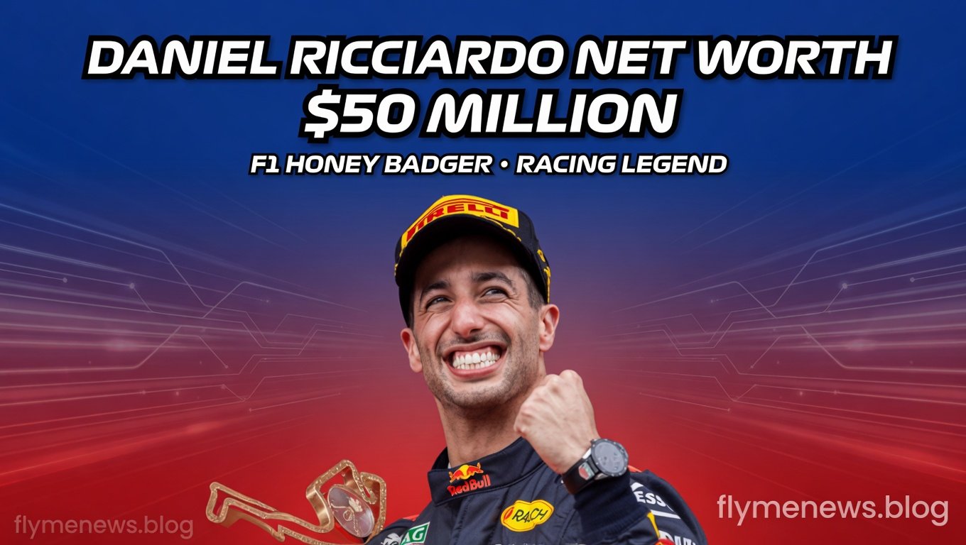 daniel ricciardo net worth